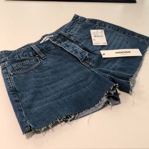 Vigoss Women's Blue Denim Shorts